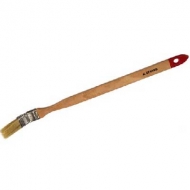 Кисть STAYER MASTER Универсал радиаторная для всех видов ЛКМ светлая щетина,  деревянная ручка 250мм
