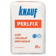 Клей монтажный Knauf PERLFIX (Перлфикс) гипсовый для внутренних работ 30кг 