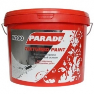 Краска фактурная PARADE Textured Paint W200 белая матовая 10 л.