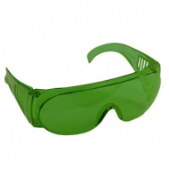 Очки STAYER STANDARD защитные поликарбонатная монолинза с боковой вентиляцией зеленые