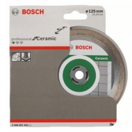 Алмазный отрезной круг Bosch Standard for Ceramic 125*22.2 сплошной 2.608.602.202