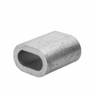 Зажим для троса алюминиевый DIN3093 2,5мм фас (20)
