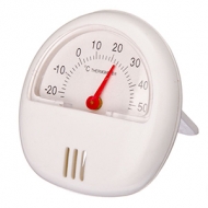 Термометр INSALAT с магнитом пластик 5,7х5,7см 3 цвета на блистере 473-039