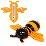 Термометр INBLOOM оконный наша пчела 23х20см для крепления на стекло пакет 473-015