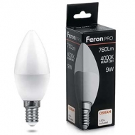 Лампа светодиодная FERON LB-1309 9W 230V Е14 4000K LB-1309