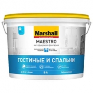 Краска интерьерная матовая для гостиной и спальни Marshall ( Маршалл ) Maestro 2,5 л