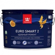 Краска интерьерная для стен и потолков Tikkurila ( Тиккурила ) Euro Smart 2 9 л.