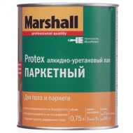 Лак паркетный Marshall ( Маршалл ) Protex Parke Cila матовый 0,75 л