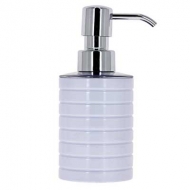 Дозатор для жидкого мыла Trento белый пластик SWP-0680WH-A