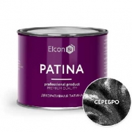 Краска декоративная серебро 0,2кг Элкон PATINA