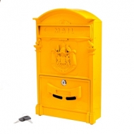 Ящик почтовый 4010 желтый 7824932