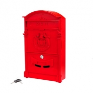 Ящик почтовый 4010 красный 7824933