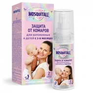  Нежная защита для младенцев и беременных женщин 100мл молочко-спрей Москитол 