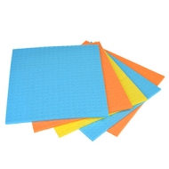 Набор салфеток губчатых для кухни ,15х16 см , цветные VETTA 448-250